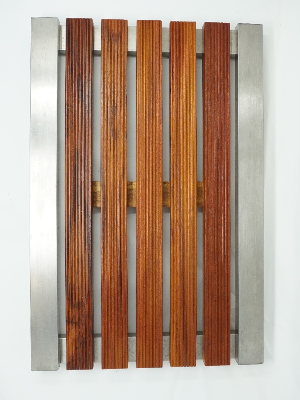 Conair The Brooklyn Collection Shower Mat (Teak/Stainless Steel)